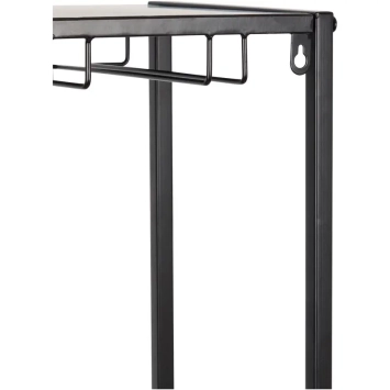 Cave à vin - peut contenir 12 bouteilles - supports pour verres à vin