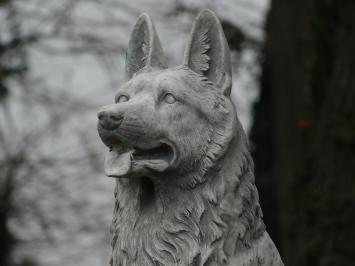 Statue Schäferhund XL – 80 cm – Stein