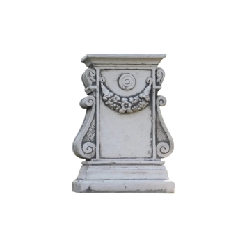 Sokkel van steen – 31 cm – klassiek ontwerp – elegant