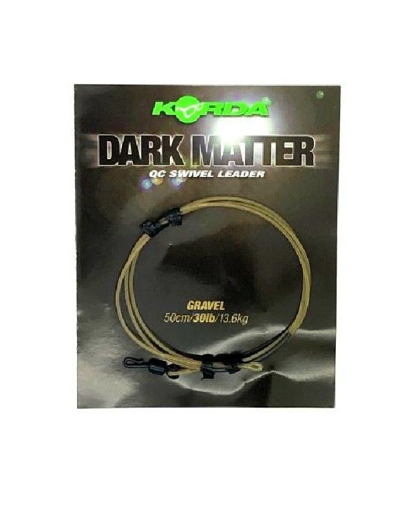 Korda Dark Matter Leader QC Swivel (50cm)