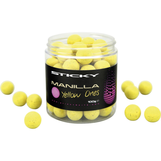Sticky Baits 16mm Manilla Wafters Yellow Ones