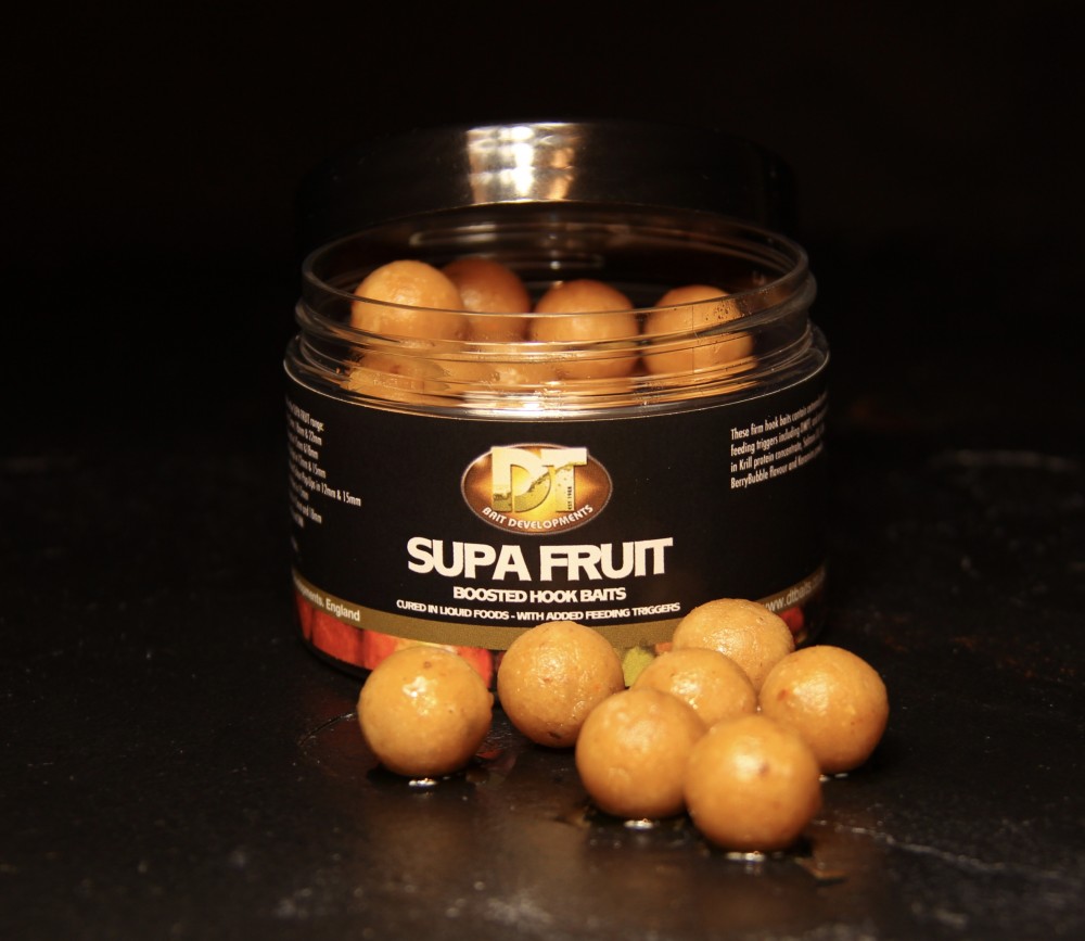 DT Baits Boosted Hookbaits Supa Fruit 15mm