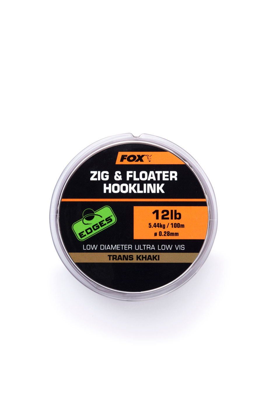 Fox Exocet Zig & Floater Hooklink Trans Khaki
