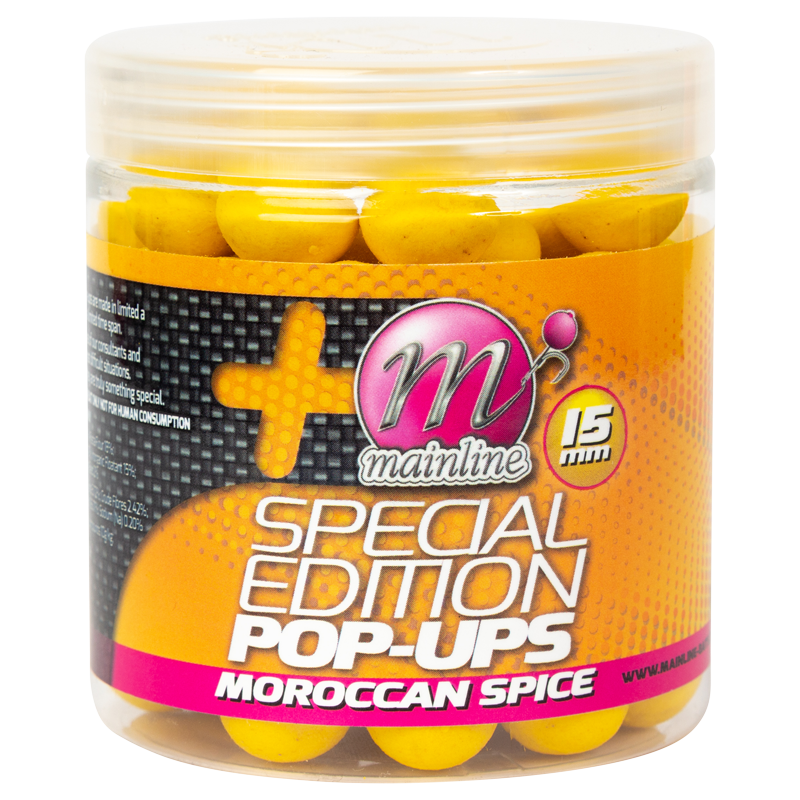 Mainline Limited Edition PopUps Moroccan Spice 15mm(Yellow)