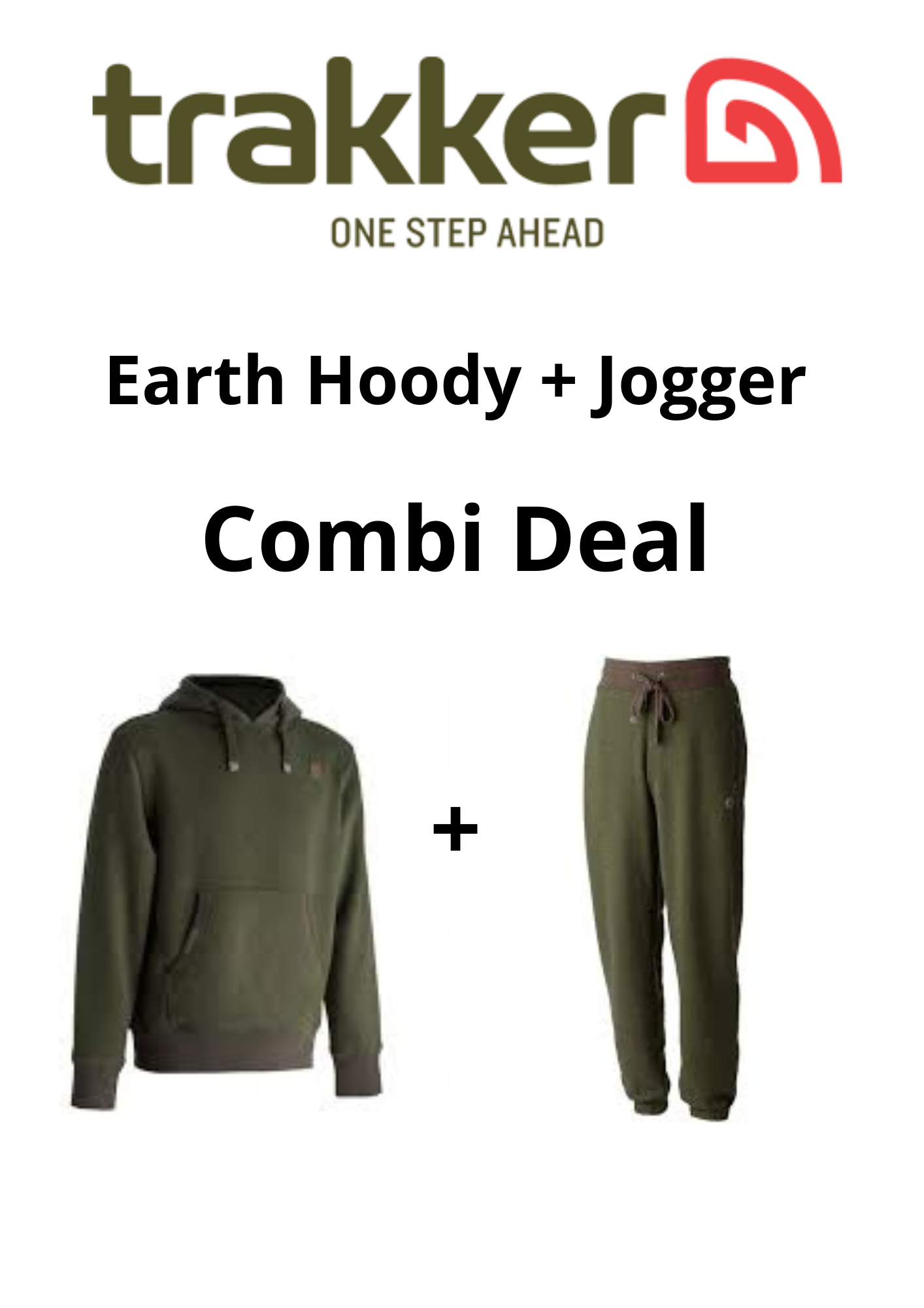 Trakker Earth Hoody + Earth Jogger Combi Deal M en L