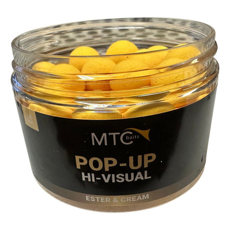 MTC Baits Ester & Cream Pop-Ups Hi-Visual