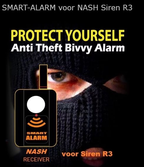 Smart Alarm Anti Diefstal Bivvy Alarm Nash Siren R3