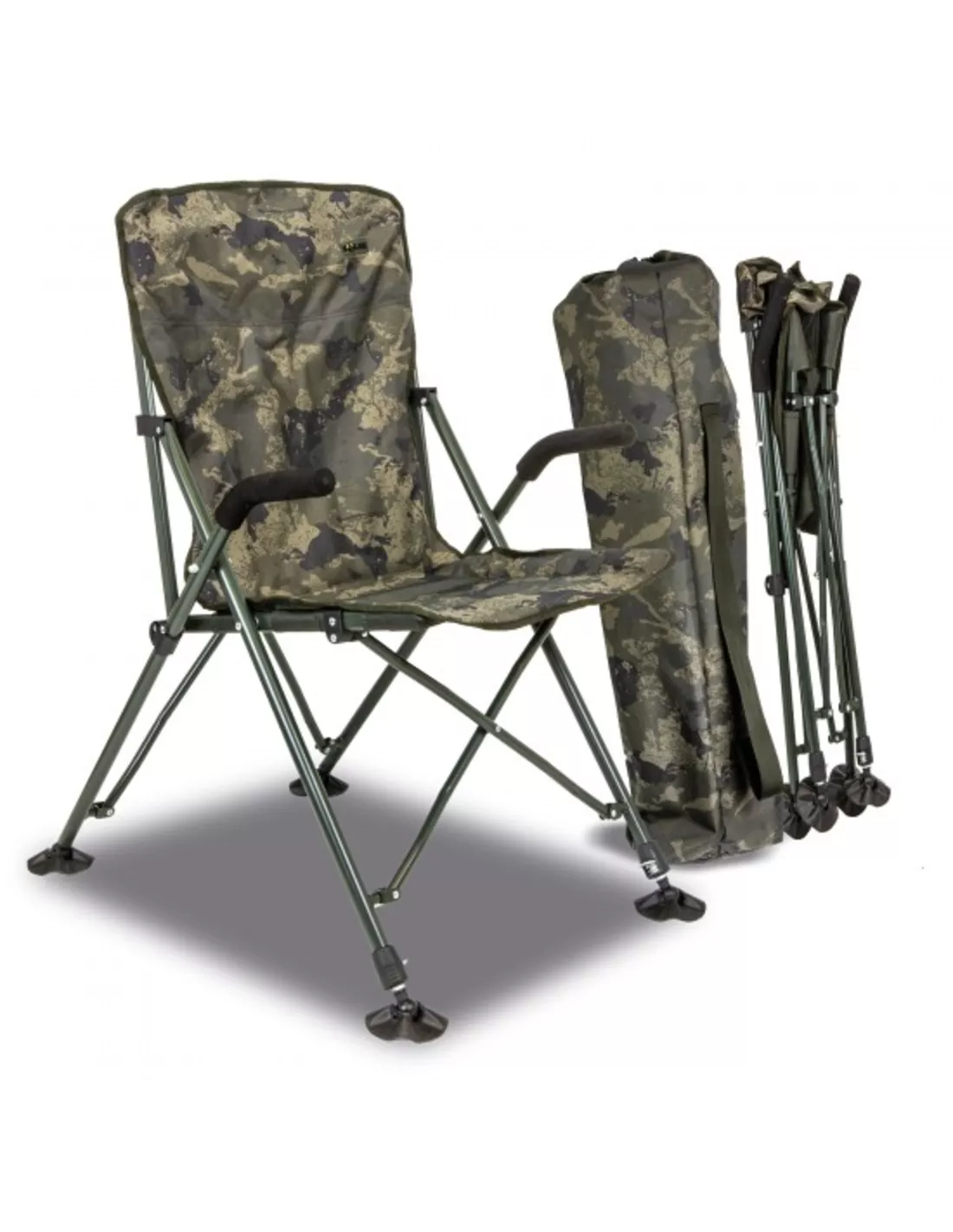 Solar Undercover Camo Foldable Easy Chair High