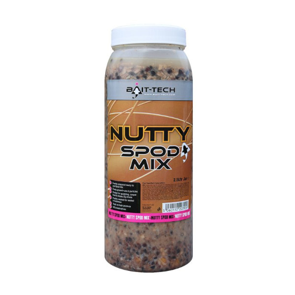 Bait-Tech Nutty spod mix 2,5 liter