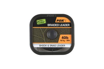 images/productimages/small/cac819-fox-naturals-braided-shock-snag-leader-20m-40lb-spool-1.jpg