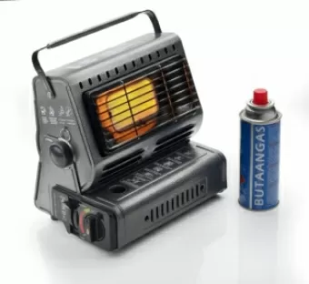 Opvouwbare Camping Kachelstandaard – Lichtgewicht Outdoor Gasbrander Statief Voor Wandelen & Kamperen – Stabiel En Veilig Koken Met Rubberen Antislip Poten – Oranje 2 miniatura