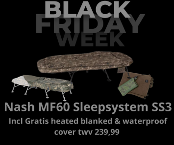 Nash MF60 6 Leg sleepsystem Black Friday Deal