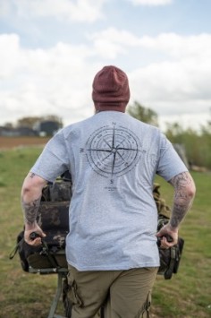 Korda 	Compass Tee Heather Grey 