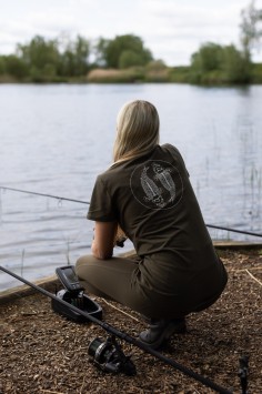 Korda Womens Mandala Tee Dark Olive