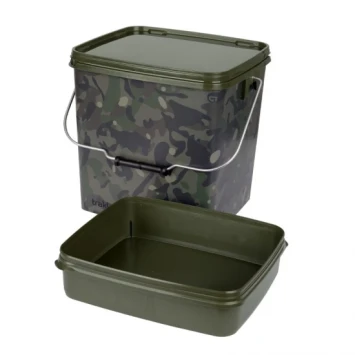 Trakker 13 Liter Camo Square Container incl Tray