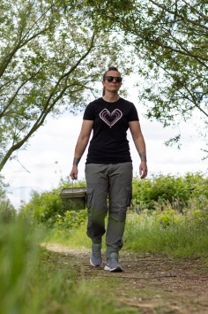 Korda Womens Love Tee Black 