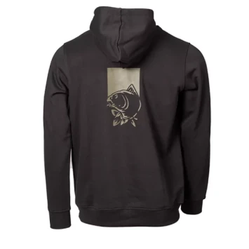 Nash Hoody Fish Logo Black