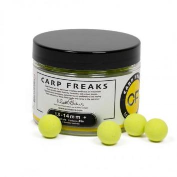 CC Moore Carp Freaks + Pop Ups Yellow 13-14mm (45 stuks)