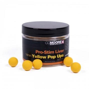 CC Moore Pro Stim Liver Yellow Pop Ups 14 mm (45)