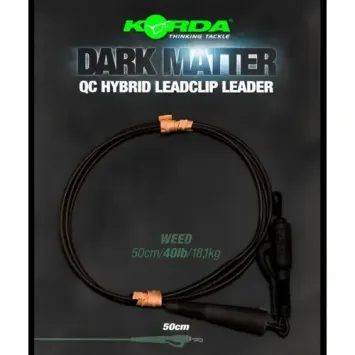 Korda Dark Matter Hybrid Leadclip Leader 1M