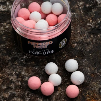 Dynamite Baits Peppered Fruit Fluro Pop Ups 15mm