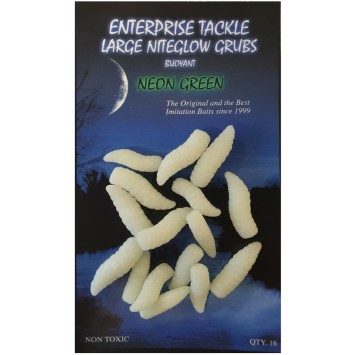 Enterprise Niteglow Grubs Neon Green LARGE 