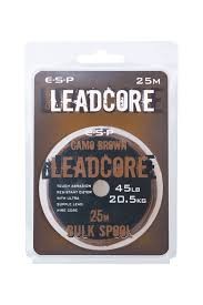 ESP Leadcore Bulk Spool 25 meter
