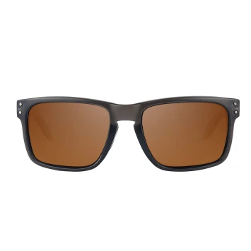 Fortis Eyewear Bays - Brown (No X Bloc) De laatset in Wiley X beschermhoes!