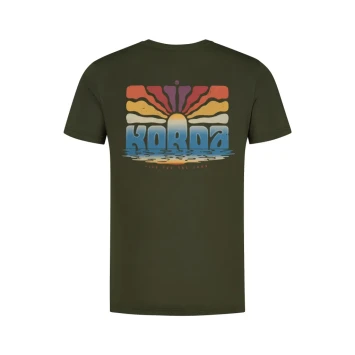 Korda Dawn Vibes T Shirt Dark Olive 