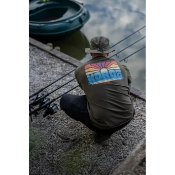 Korda Dawn Vibes T Shirt Dark Olive 