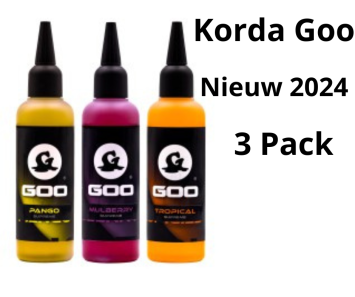 Korda Goo 3 pack Nieuwe Smaken 2024