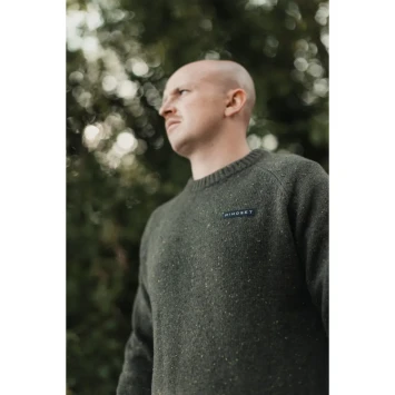 Korda Mindset Fisherman Kniited Sweater Dark Olive 