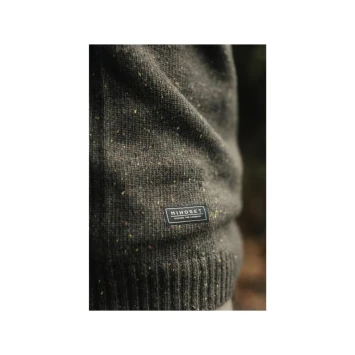 Korda Mindset Fisherman Kniited Sweater Dark Olive 