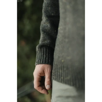 Korda Mindset Fisherman Kniited Sweater Dark Olive 