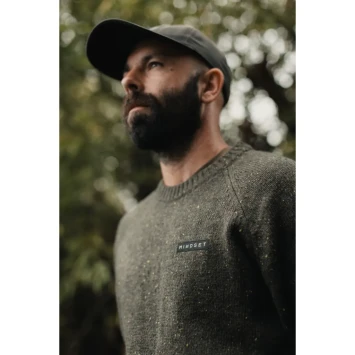 Korda Mindset Fisherman Kniited Sweater Dark Olive 