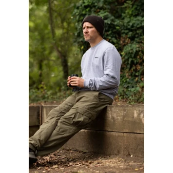 Korda Patch Crewneck Heather Grey