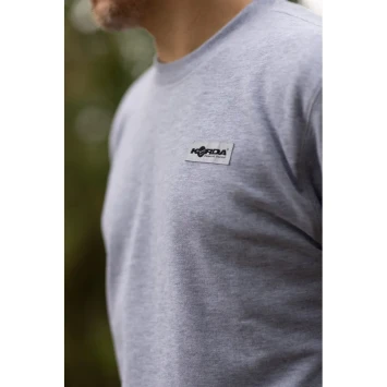 Korda Patch Crewneck Heather Grey