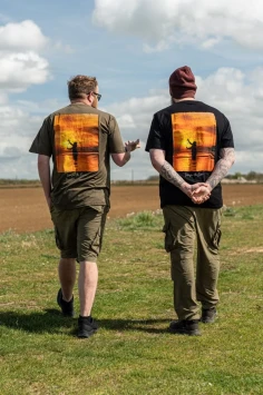 Korda Sunrise Tee Black 