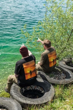 Korda Sunrise Tee Black 