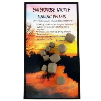 Enterprise Sinking Pellets 6 &10 mm 