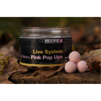 CC Moore Live System Pink Pop Ups 13-14 mm