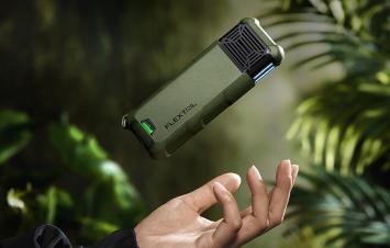 Flextail Portable 2-in-1 Anti Mug Muggen & Mosquito verjager Repellent Flextail Max Repel S groen + powerbank