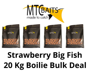 MTC Baits Strawberry Big Fish 20 kg Bulk Deal