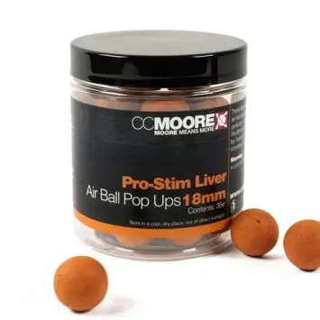 CC Moore Pro Stim Liver Air Ball Pop Ups 10 mm