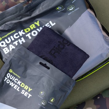 RidgeMonkey QuickDry Towel Set | Handdoek Set