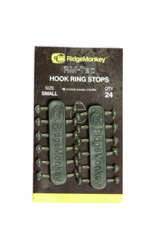 Ridgemonkey RM-Tec Hook Ring Stops Small