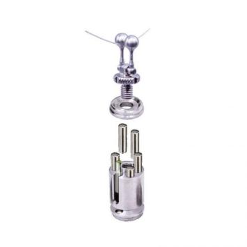 Solar Lock&Loaded Indicator Head - Stainless With Hanga Ball Line Clip