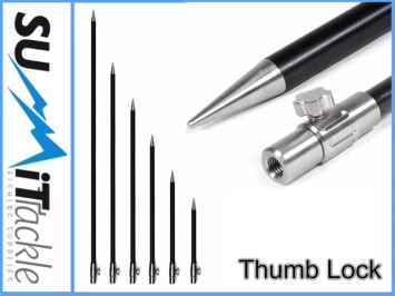 Summit Tackle Colosseum Thumb Screw Banksticks Black Edition