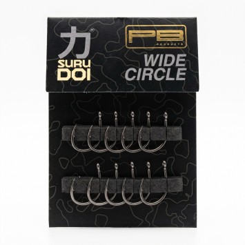 PB Surudoi Wide Circle Hook PTFE 10pcs