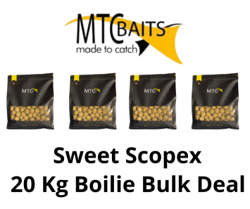 MTC Baits Sweet Scopex 20 kg Bulk Deal